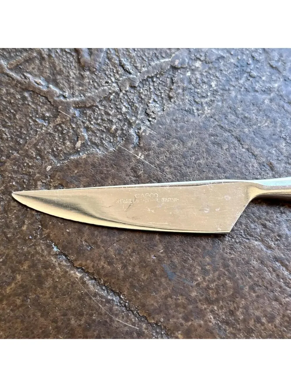 CAPCO Stainless Steel Japan Butter Knife Serated 3.5”